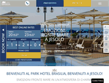 Tablet Screenshot of parkhotelbrasilia.com